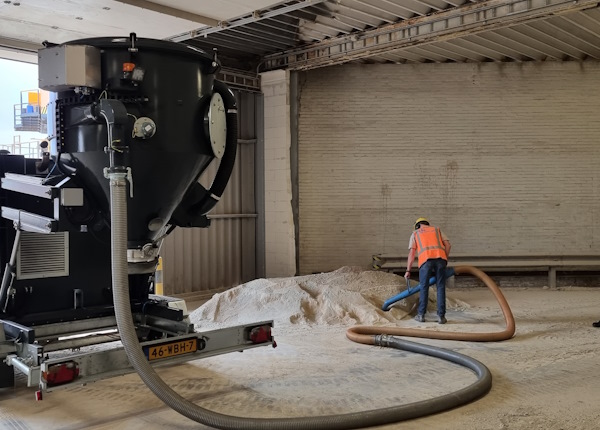 Diesel stofzuiger als grof geschut voor fijn werk