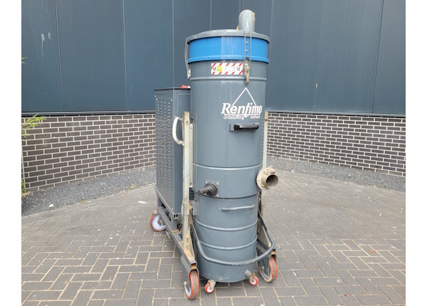 Industriële stofzuiger HEPA 100 Liter Rentimo Huren voorkant