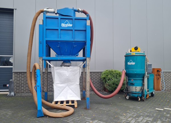 Deze combinatie is ideaal voor zware reinigingswerkzaamheden