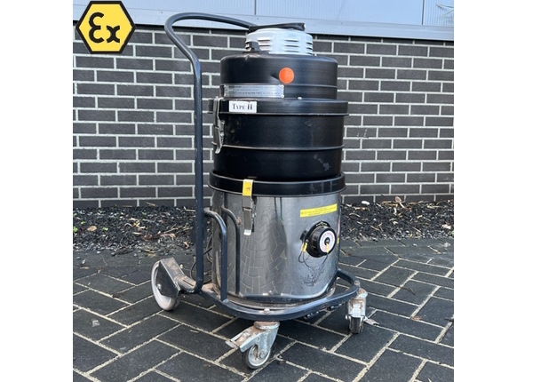 industriële stofuziger ATEX zone 22 huren Rentimo zijkant