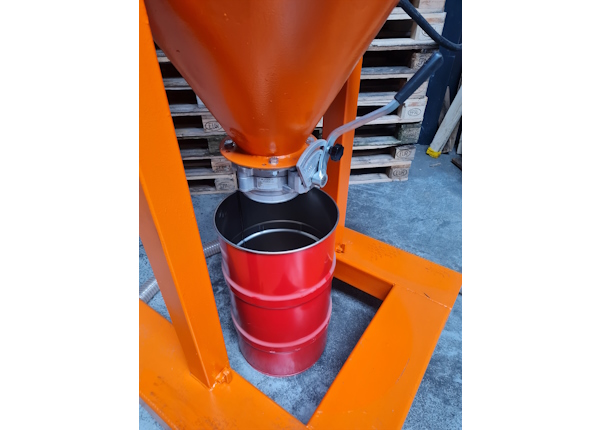 Perslucht industriële stofzuiger zware stoffen Rentimo uitlaat Northclean