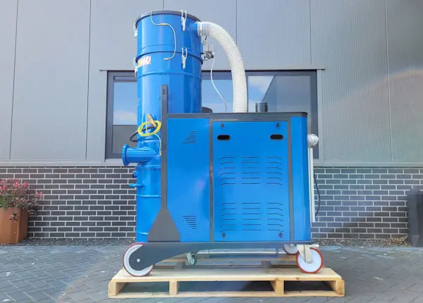 ATEX industriële stofzuiger met onderhoudsvrije motor geschikt voor constant gebruik