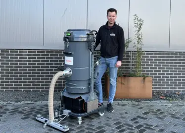 Accu stofzuiger 24V huren