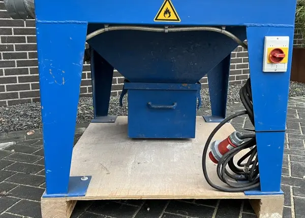 Afzuigkast Huren Rentimo 7,5 kW Industriële stofzuiger opvangbak
