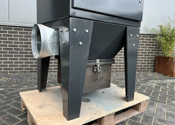 Afzuigunit huren Rentimo Industriële stofzuiger close up