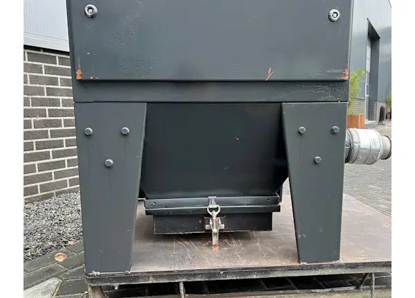 Afzuigunit industriële stofzuiger Rentimo huren 1,1 kW close-up