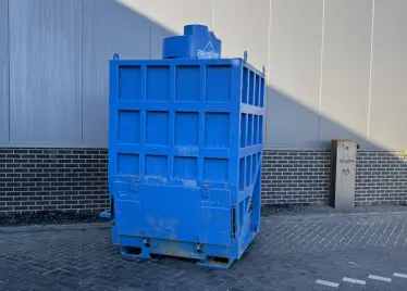 Cycloon voorafscheider 2000 liter voorlediging