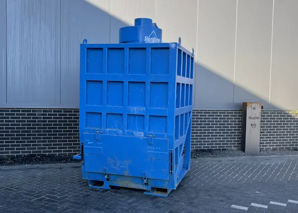 Cycloon voorafscheider 2000 liter Rentimo voorkant