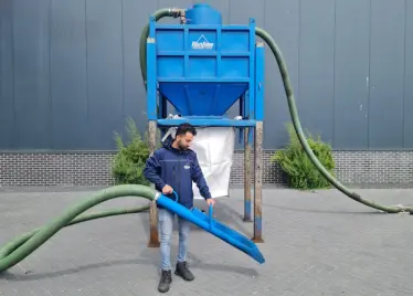 1 kuub cycloon voorafscheider