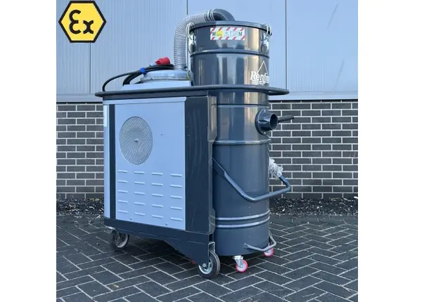 Explosievrije stofzuiger huren zone 22 Rentimo zijkant