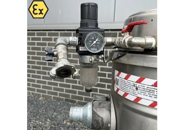 ATEX vloeistofzuiger op perslucht