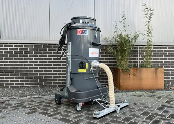 Industriële stofzuiger Rentimo verhuur 60 liter voorkant