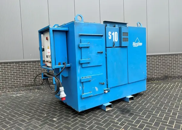 Krachtige industriële stofzuiger 45 kW huren Rentimo voorkant 