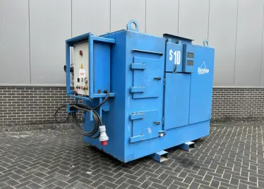 Industriële stofzuiger 250 L 37 kW 380V 125A