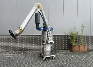 Afzuigunit 2,2 kW 1.300 m3/uur met afzuigarm