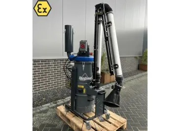 Afzuigunit 0,75 kW met afzuigarm ATEX zone 22