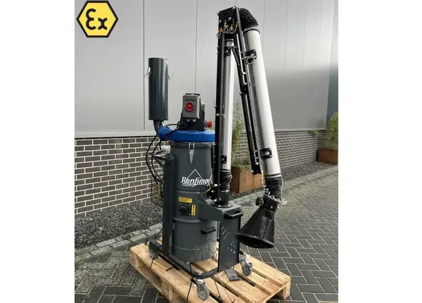 Afzuigunit met afzuigarm huren Rentimo 0,75 kW links