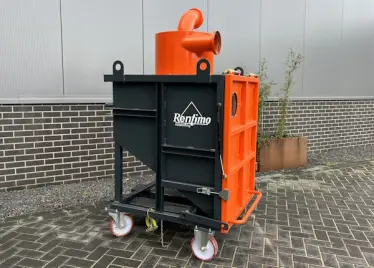 Cycloon voorafscheider 600 liter voorlediging