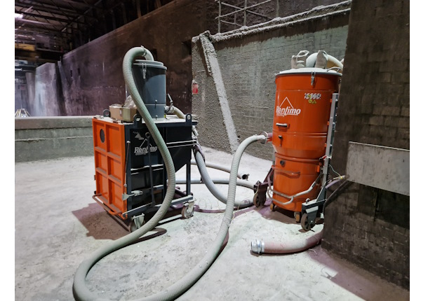 verhuur industriele ATEX stofzuiger en voorafascheider