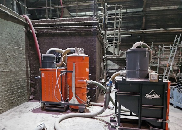 atex afzuigsysteem voor fijnstof om brand te voorkomen